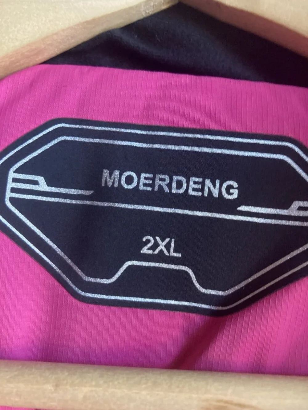 NWT MOERDENG Ski Jacket 2XL Removable Hood Hot Pink Plush Lining